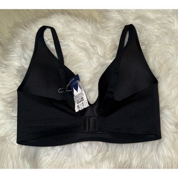 Gap Body Everyday Wire Free Bra Lightly Lined Womens 34C Black New Nwt - Picture 4 of 6